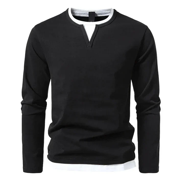 Louise – Long-Sleeve T-Shirt Made from High-Quality Combed Cotton