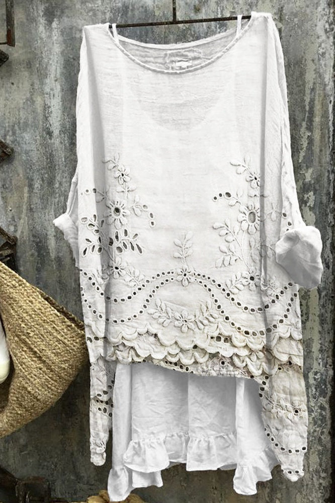 Merrie – Embroidered Blouse