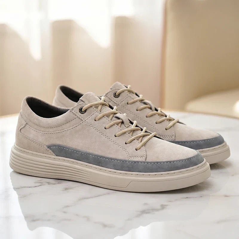 Matty - Suede Cushioned Casual Sneakers