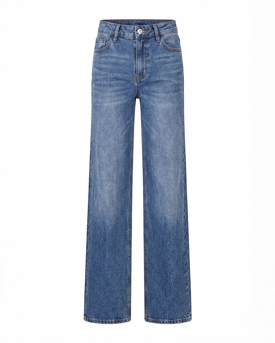 Remerie - Mid Rise BBL Wide Leg Jeans