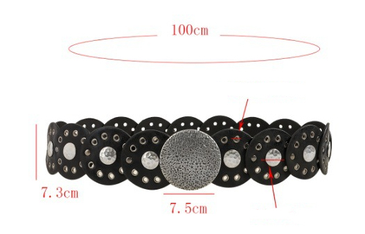 Alaina - Retro Boho Ladies Belt