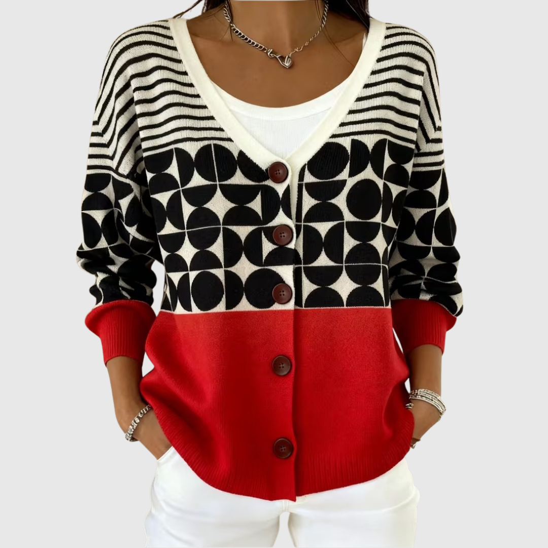 Lilith – Knitted Button-Up Jacket