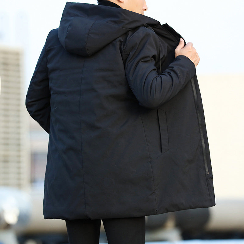 Jaydee – Modern Mid-Length Winter Jacket with Hood