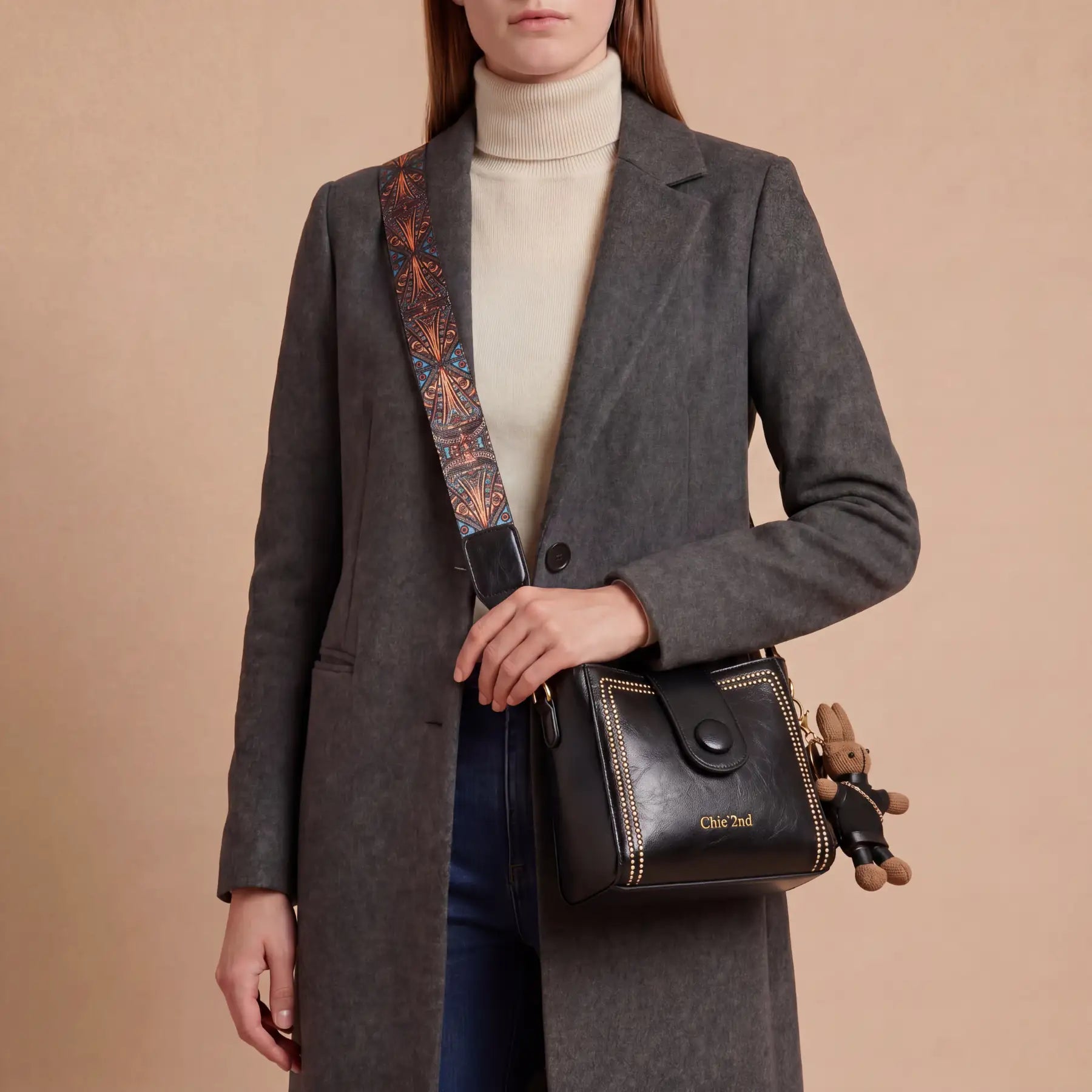 Lovely - Satchel Bag and Teddy Charm