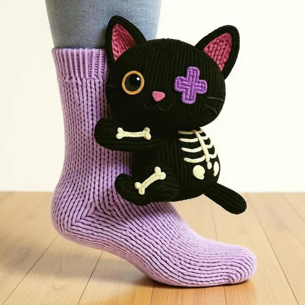 Allison – Ultra Soft Animal Plush Socks