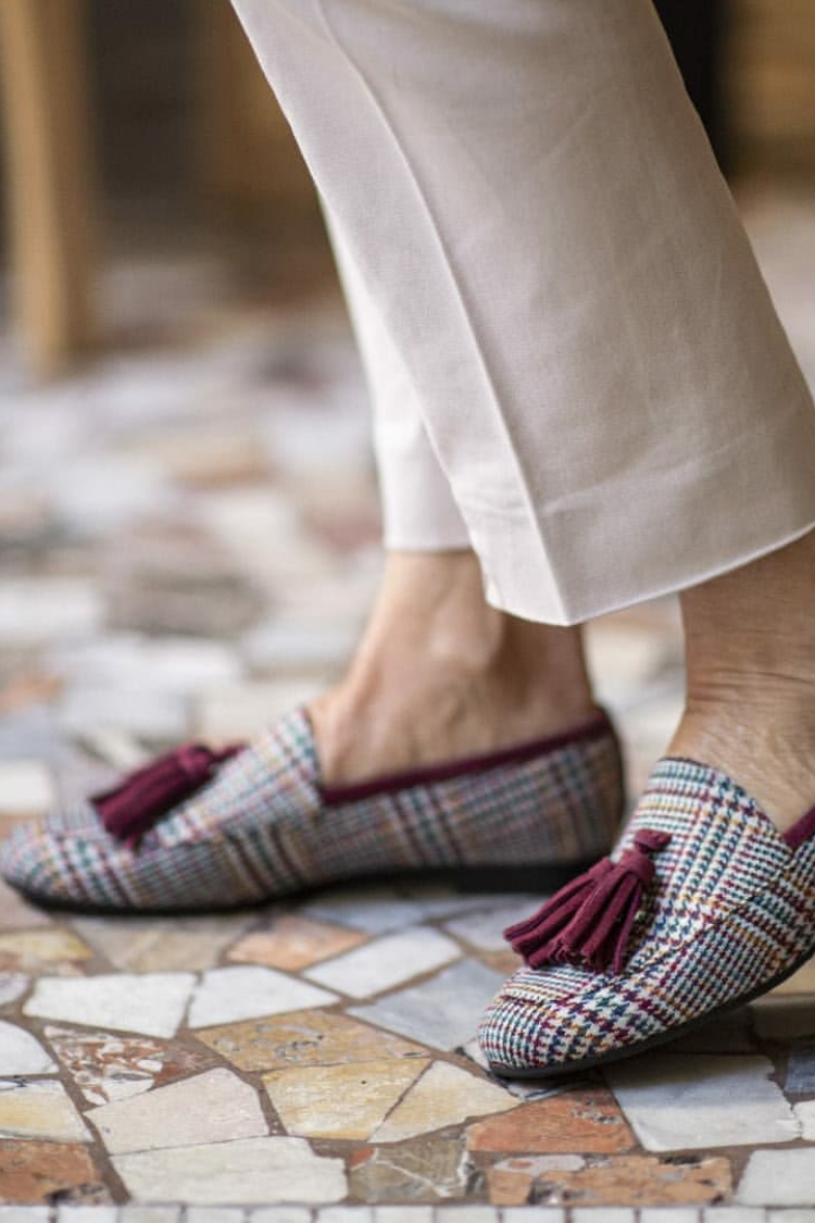 Mara – Slip-On Loafers with Scottish Tassels