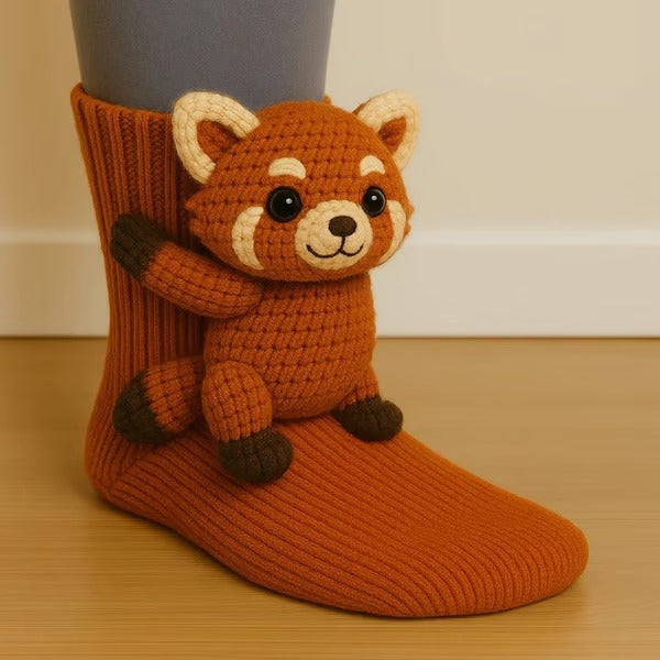 Allison – Ultra Soft Animal Plush Socks