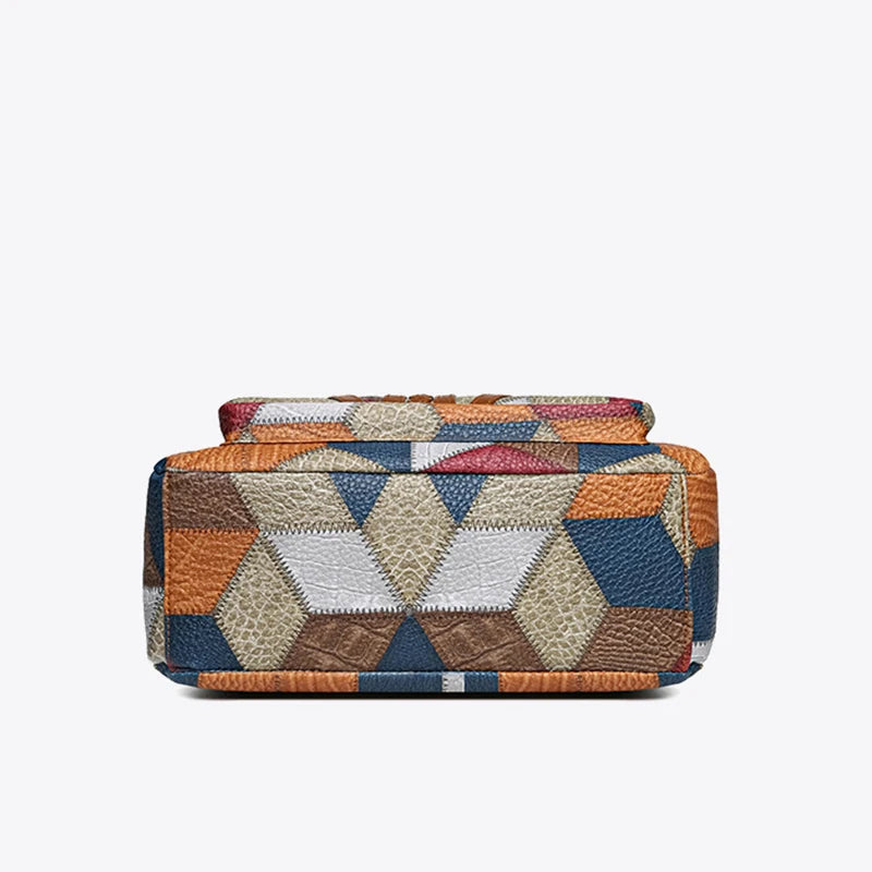 Chanel – Geometric Patchwork Crossbody Bag