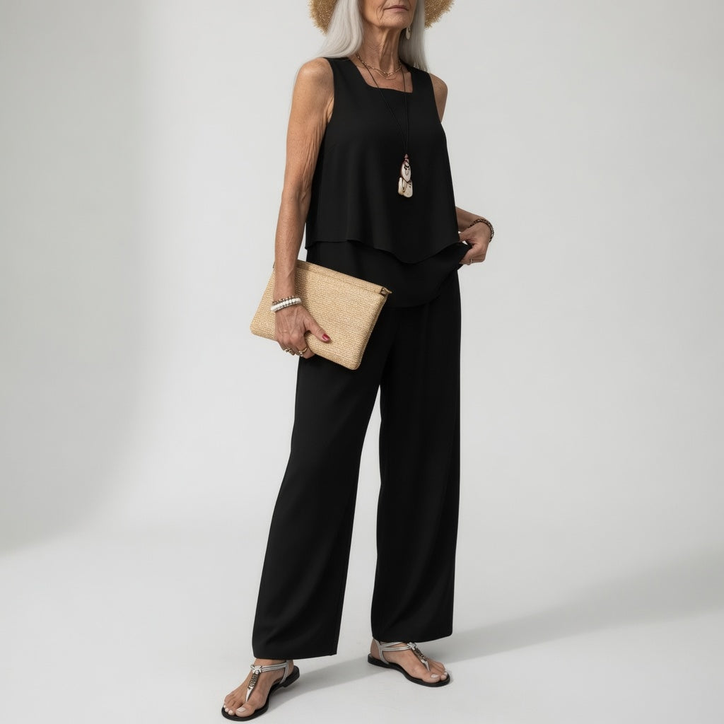 Kinsley - Layered Luxe Two-Piece Set