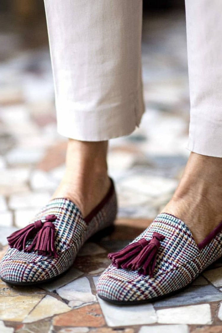 Mara – Slip-On Loafers with Scottish Tassels