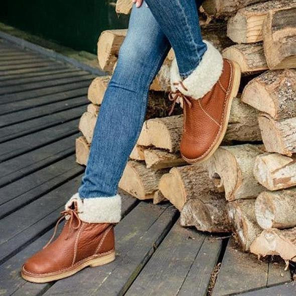 Corinne – Orthopedic Wool-Lined Boots