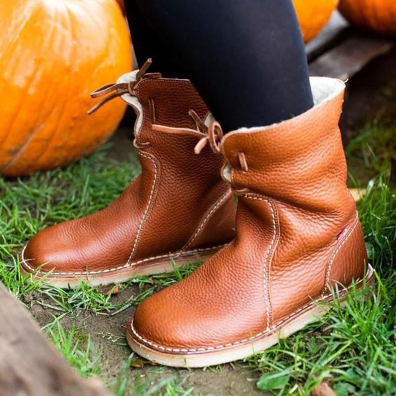 Corinne – Orthopedic Wool-Lined Boots