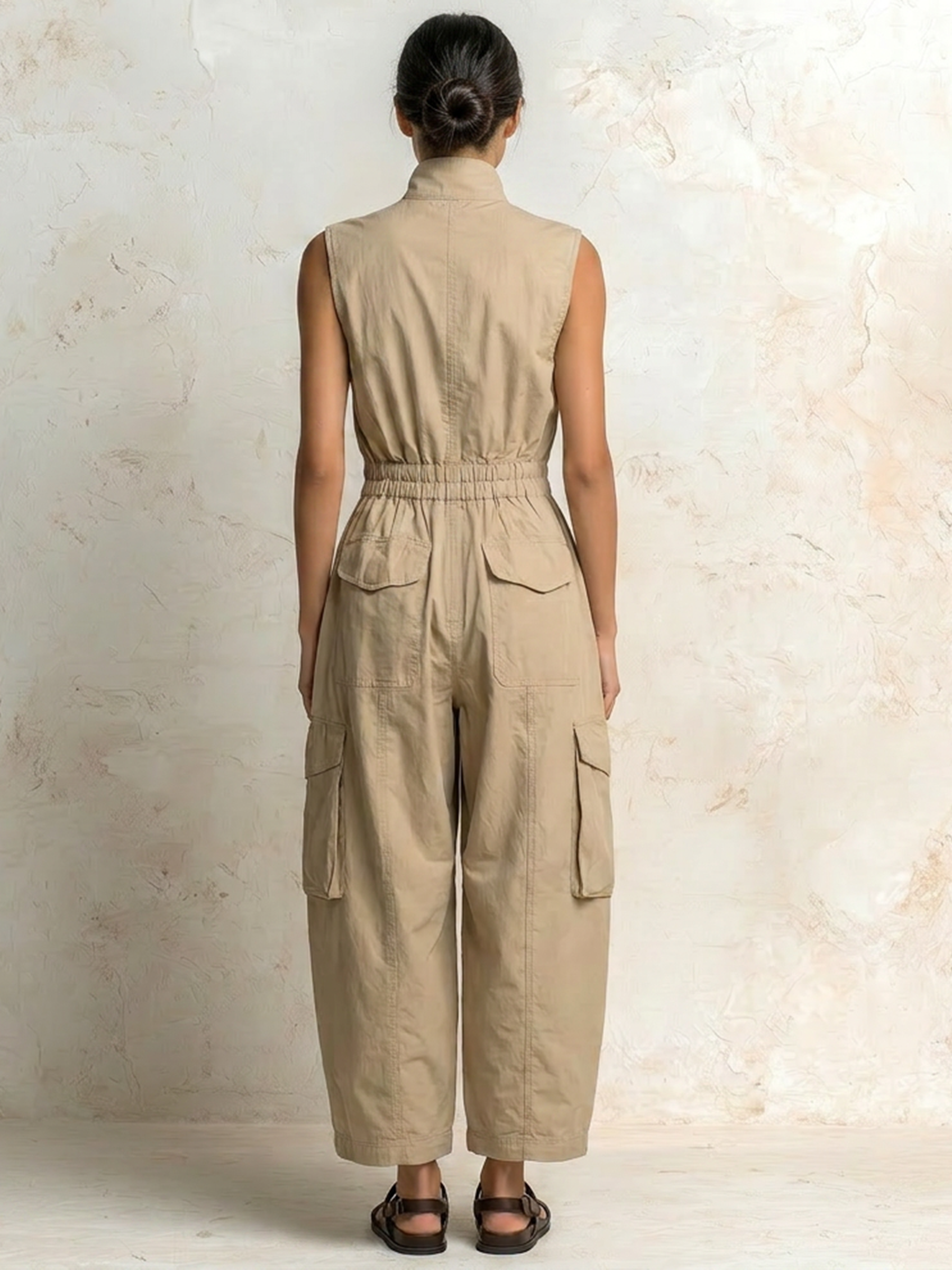 Cassidy – Utility Cargo Jumpsuit