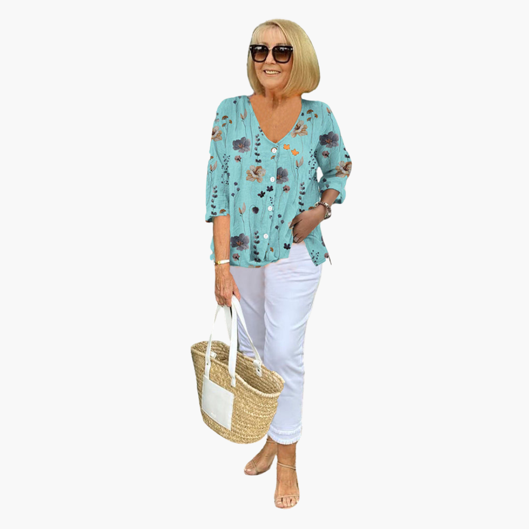 Natalie | Floral Top