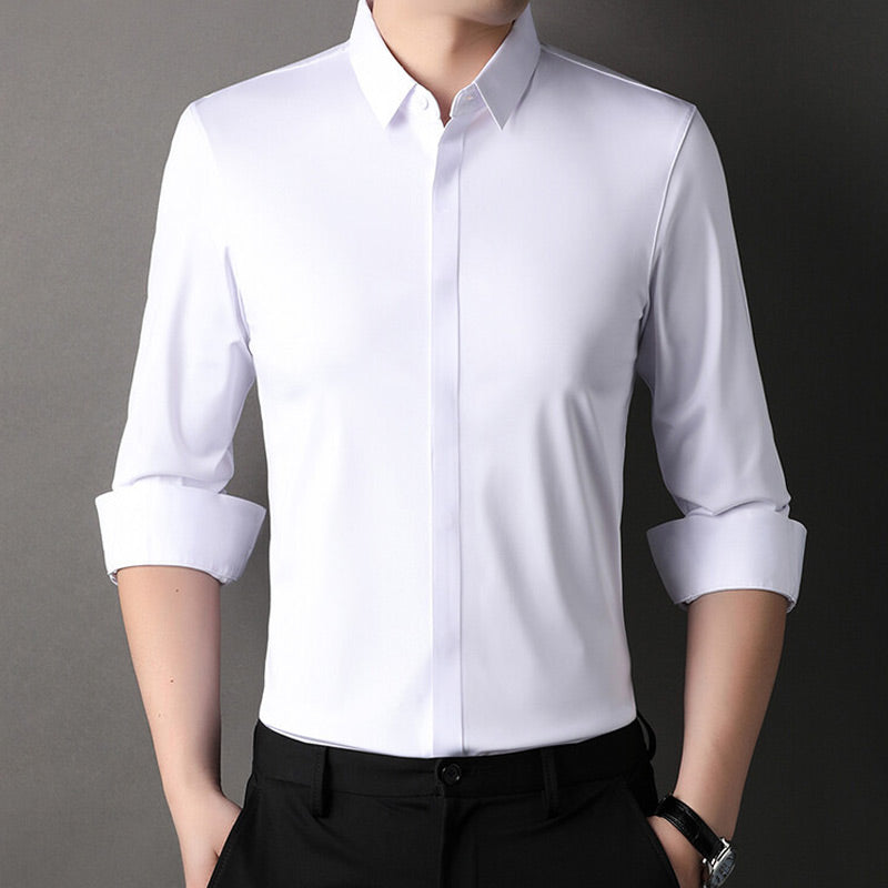 Ezra – Wrinkle-Free Stretch Shirt for Men