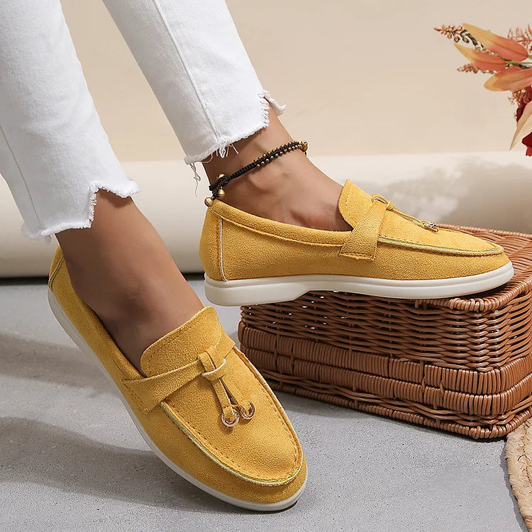 Erica – Elegant Loafers with Knotted Stitching