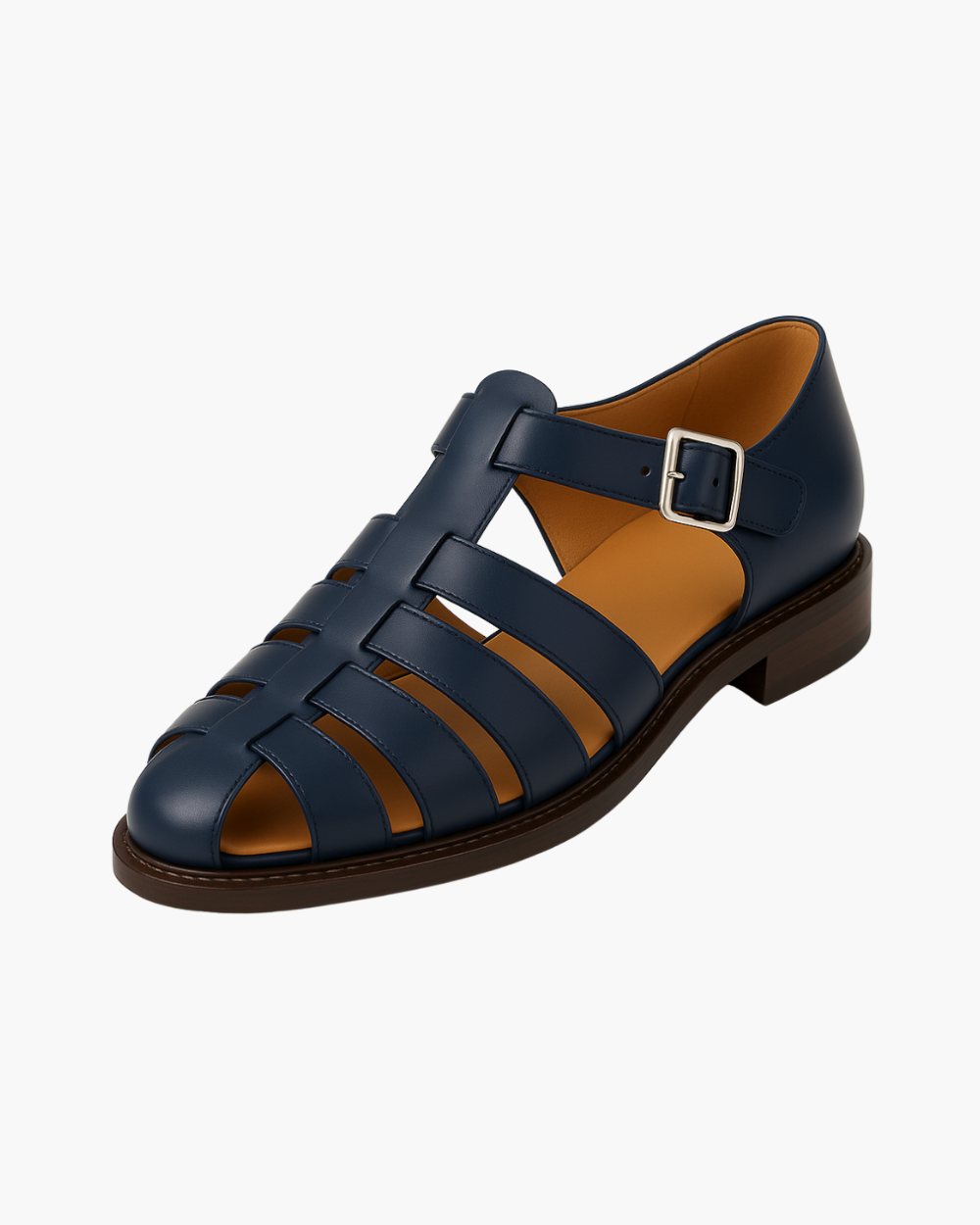 Albert – Closed-Toe Sandal with Belt