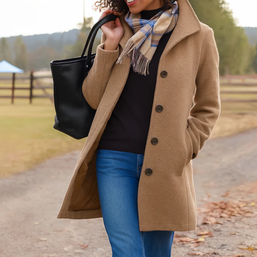 Lyzia – Classic Coat for Chilly Days