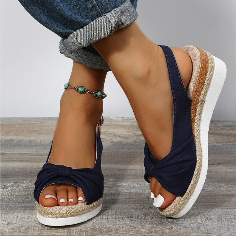 Penelope - Orthopedic Peep-Toe Sandals