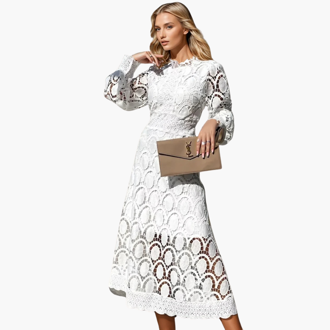 Eloise | Long Patchwork Dress