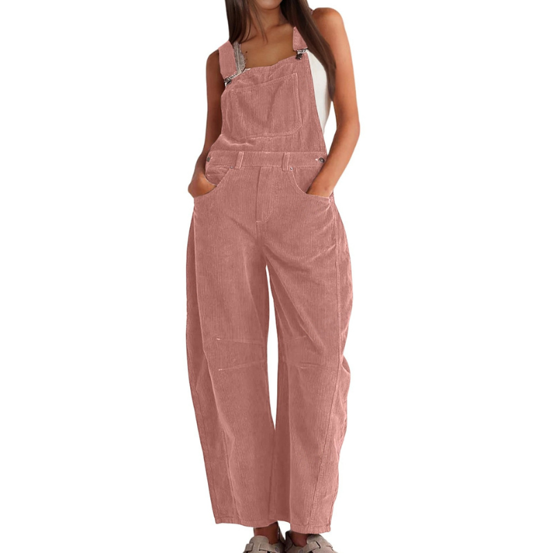 Airah – Wide Leg Overalls Jumpsuit