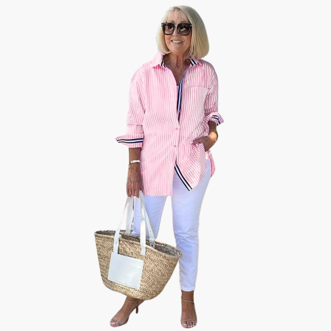 Audrey | Striped Shirt