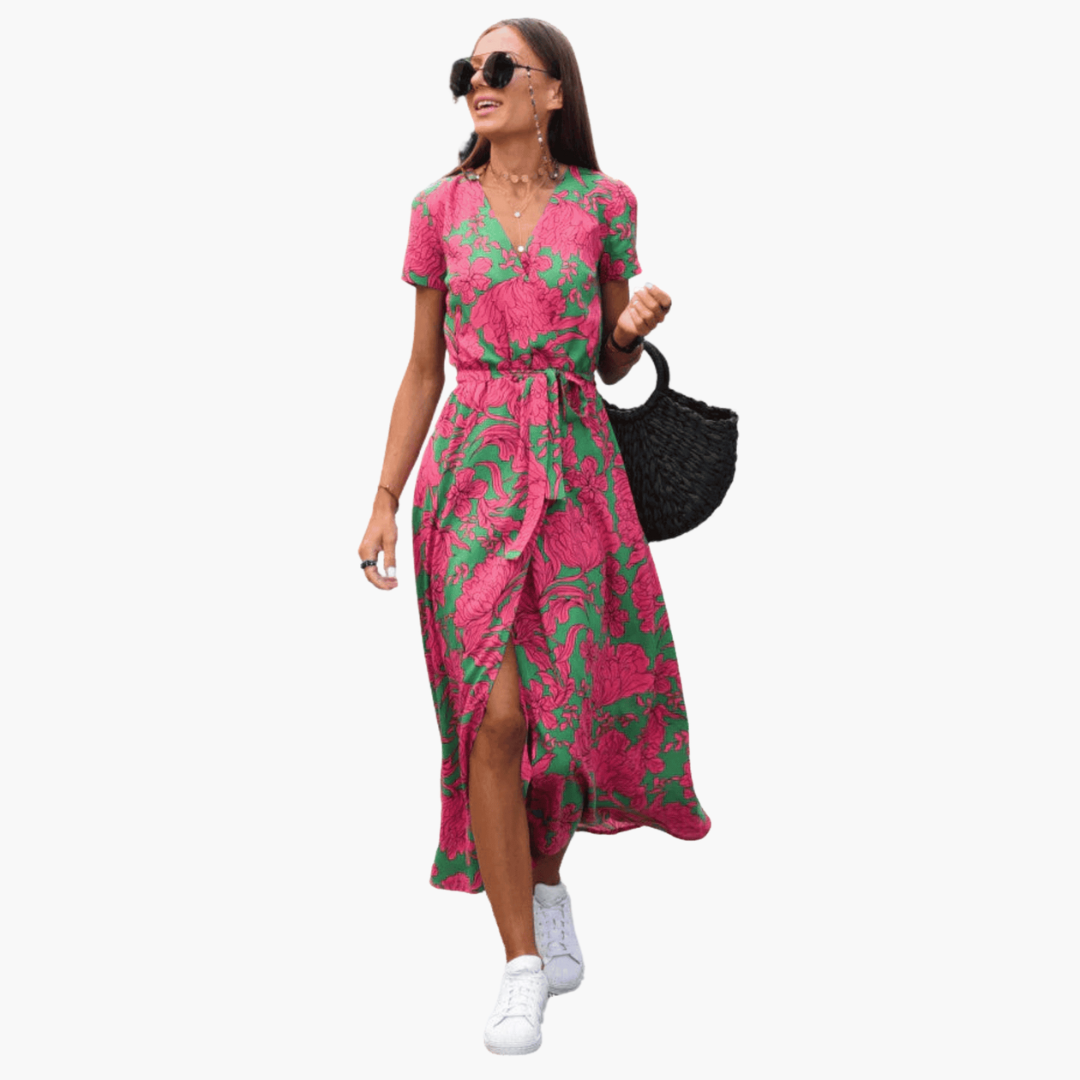 Celeste | Elegant Wrap Dress