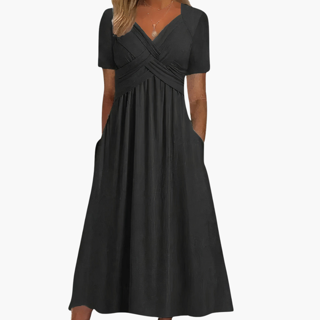Allison | Comfortable V-Neck Dress