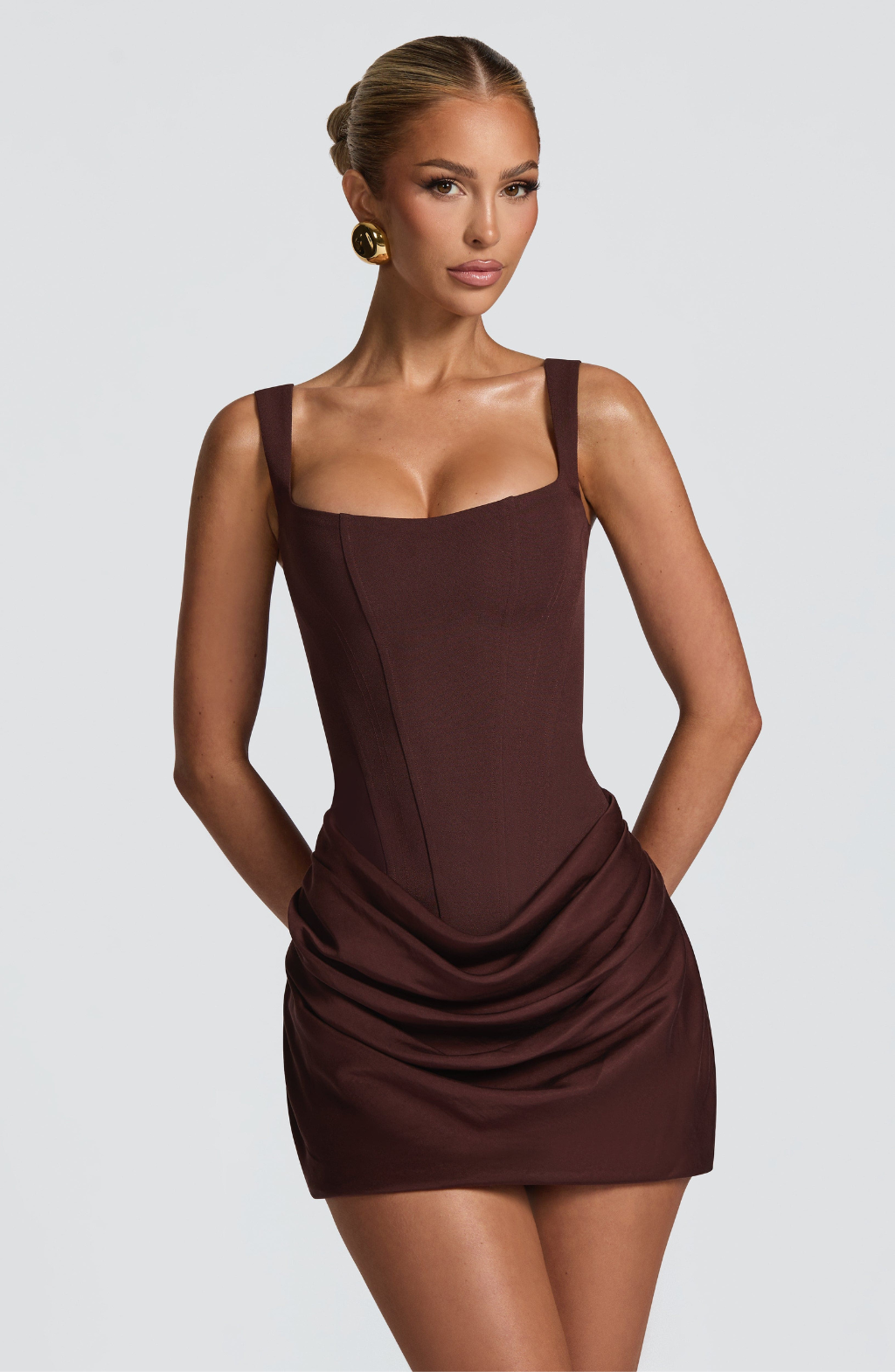 Amerie - Hourglass Mini Dress