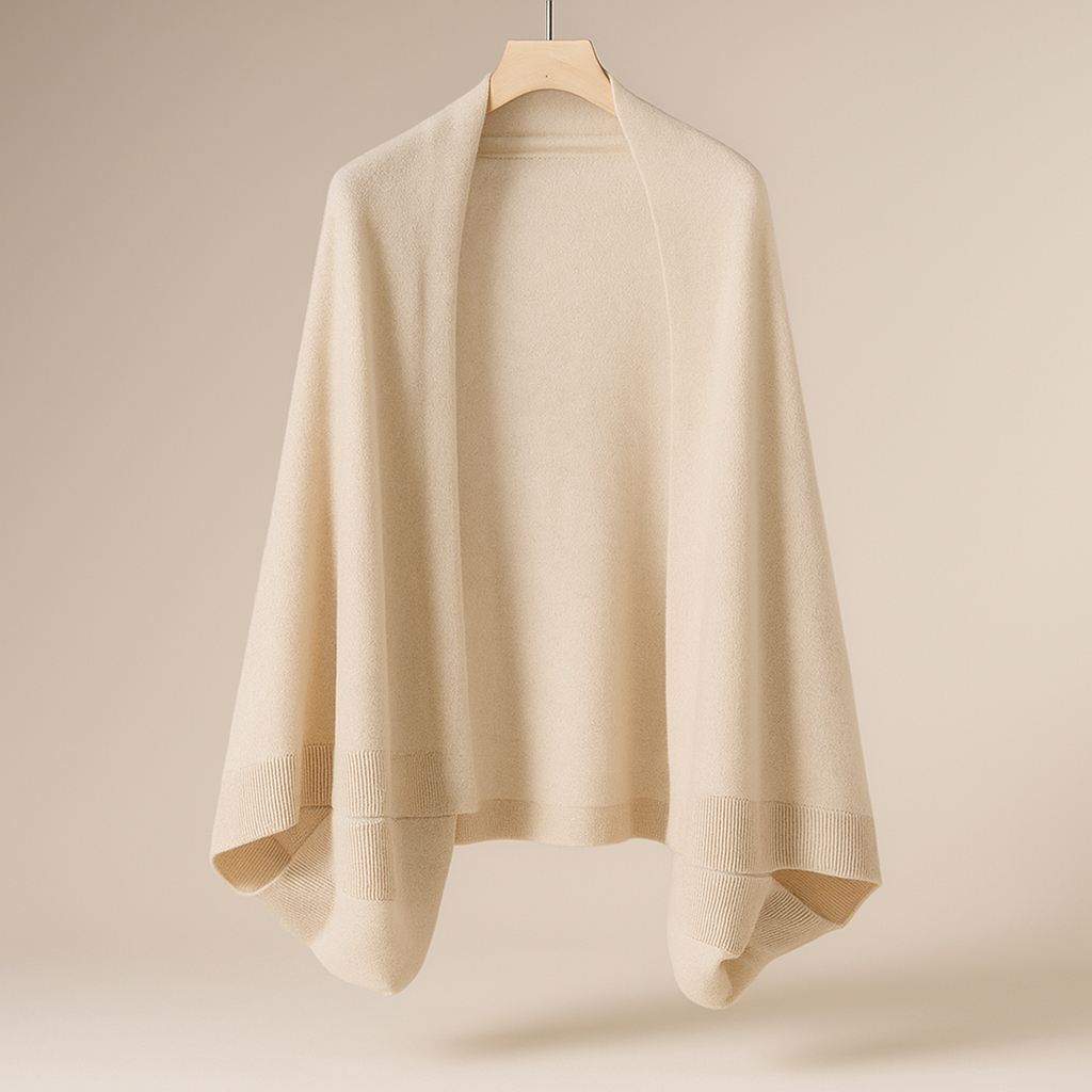 Jenny – Oversized Wool Wrap for Cold Days
