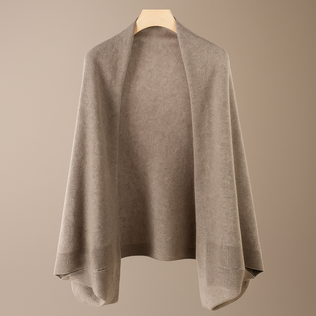 Jenny – Oversized Wool Wrap for Cold Days