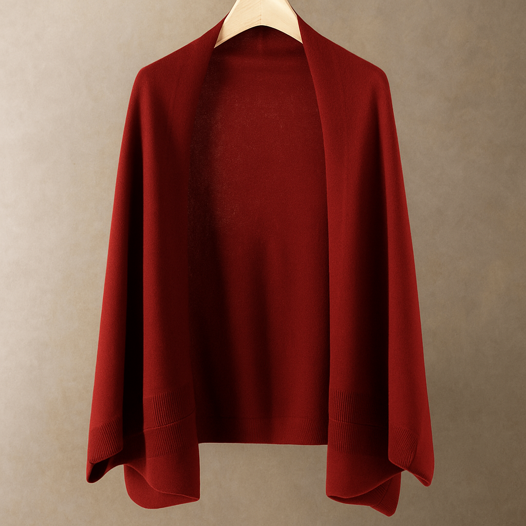Jenny – Oversized Wool Wrap for Cold Days