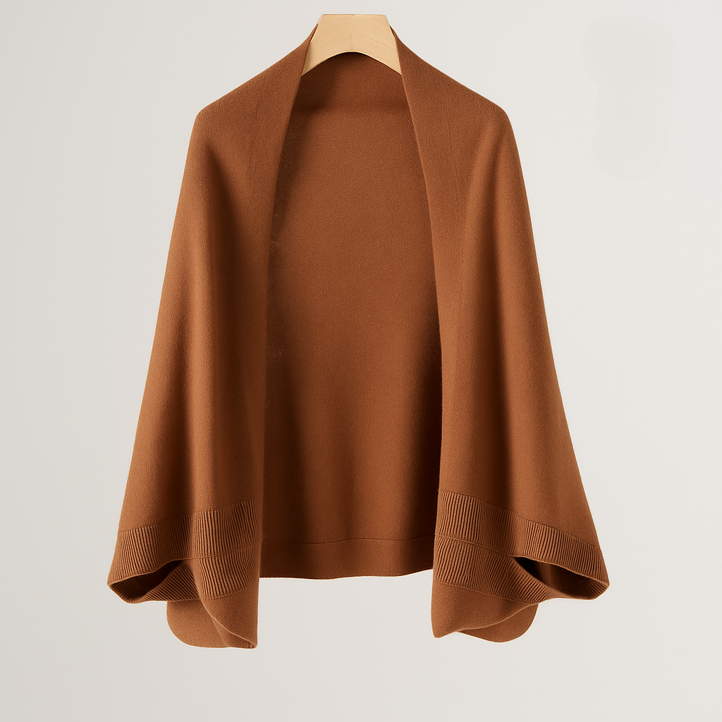 Jenny – Oversized Wool Wrap for Cold Days