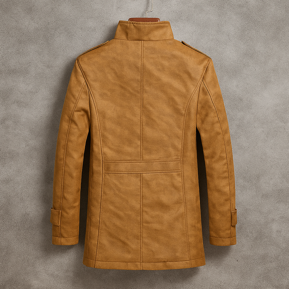 Oliver - Suede Men's Coat