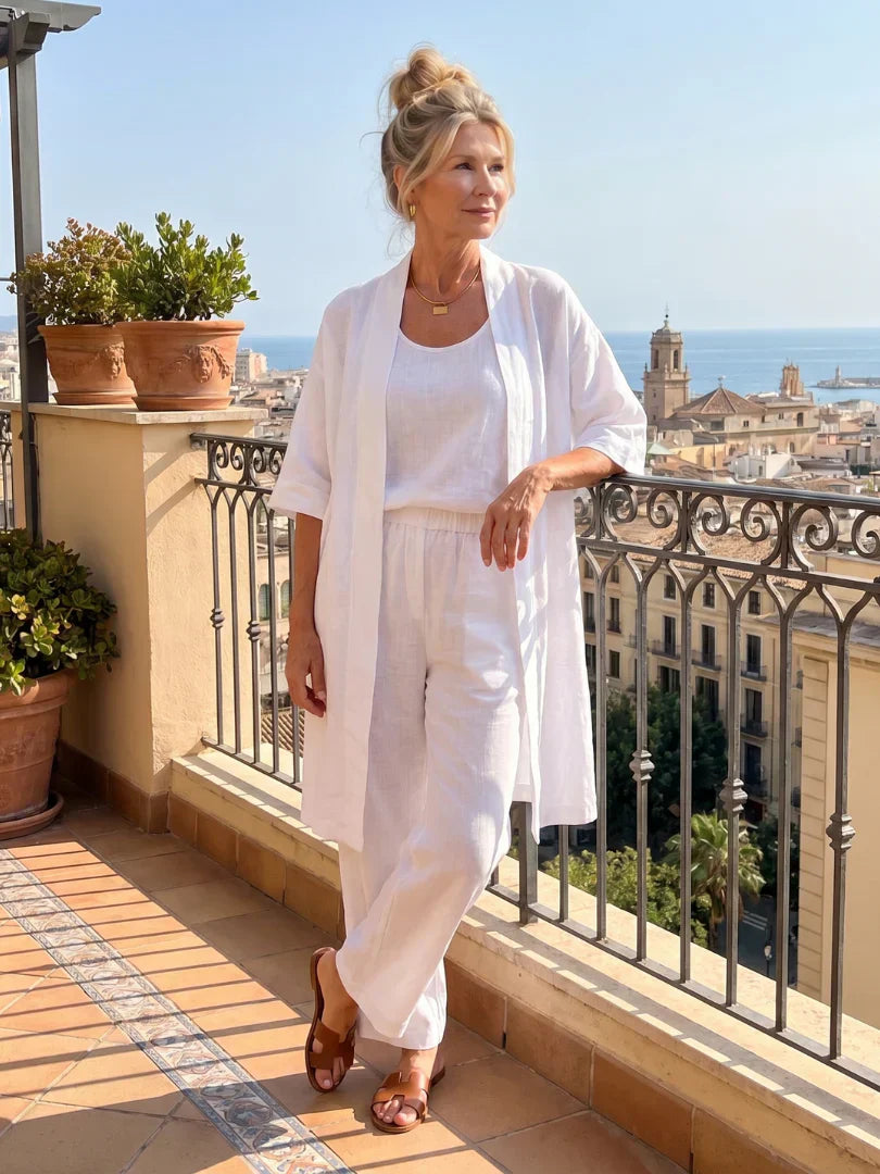 Everly - Lightweight Linen Blend Set