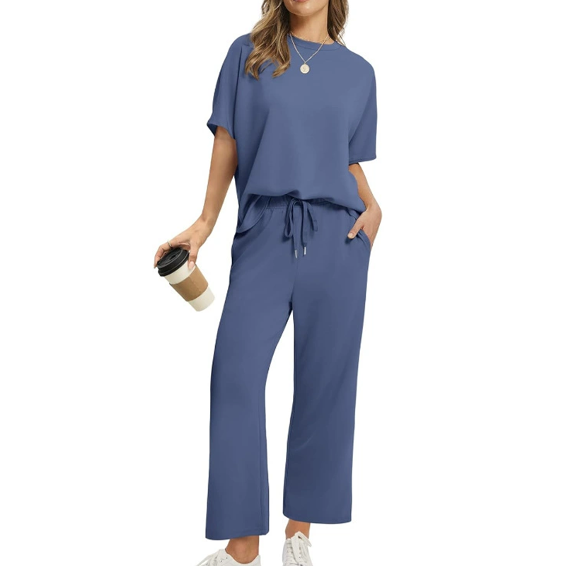 Elli – Soft Lounge Top and Trousers Set
