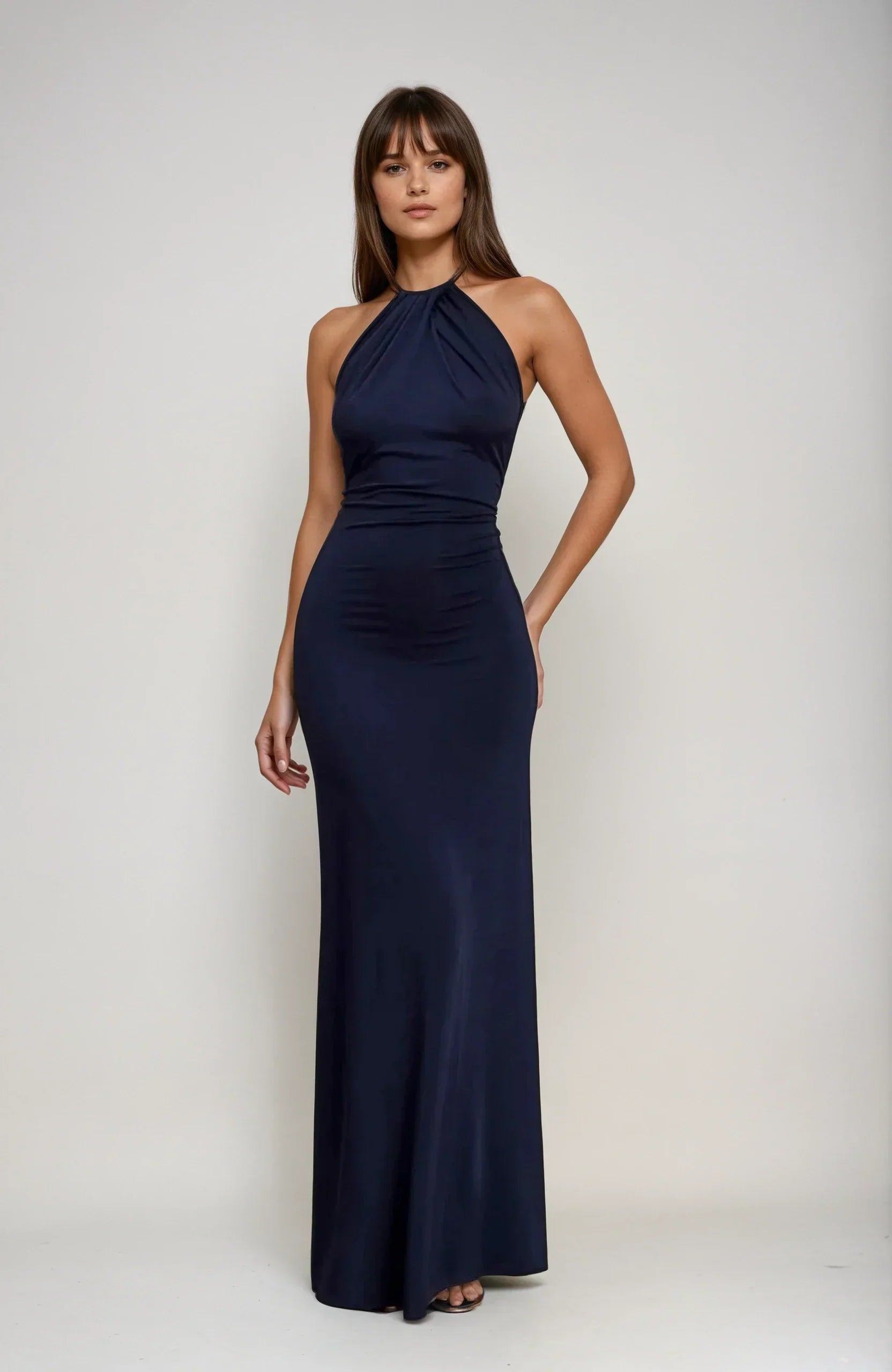 Jaiga – Halter Maxi Dress for Summer Elegance