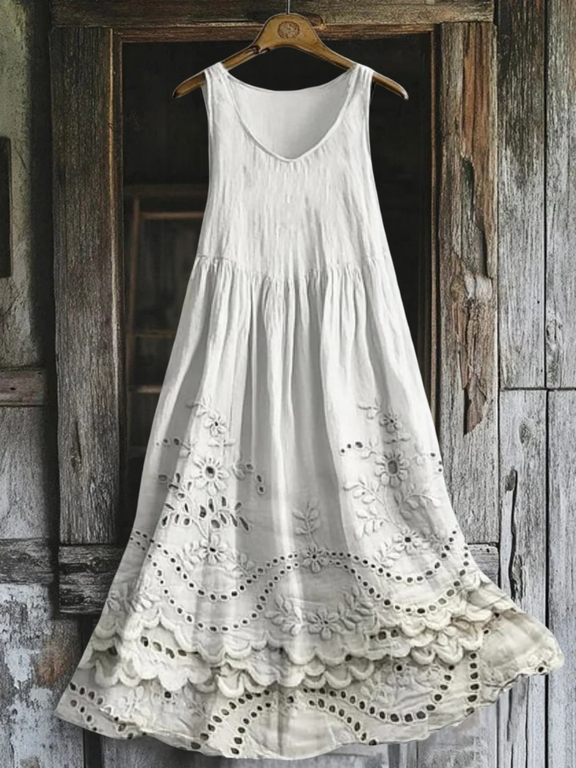 Melanie – Broderie Anglaise Dress