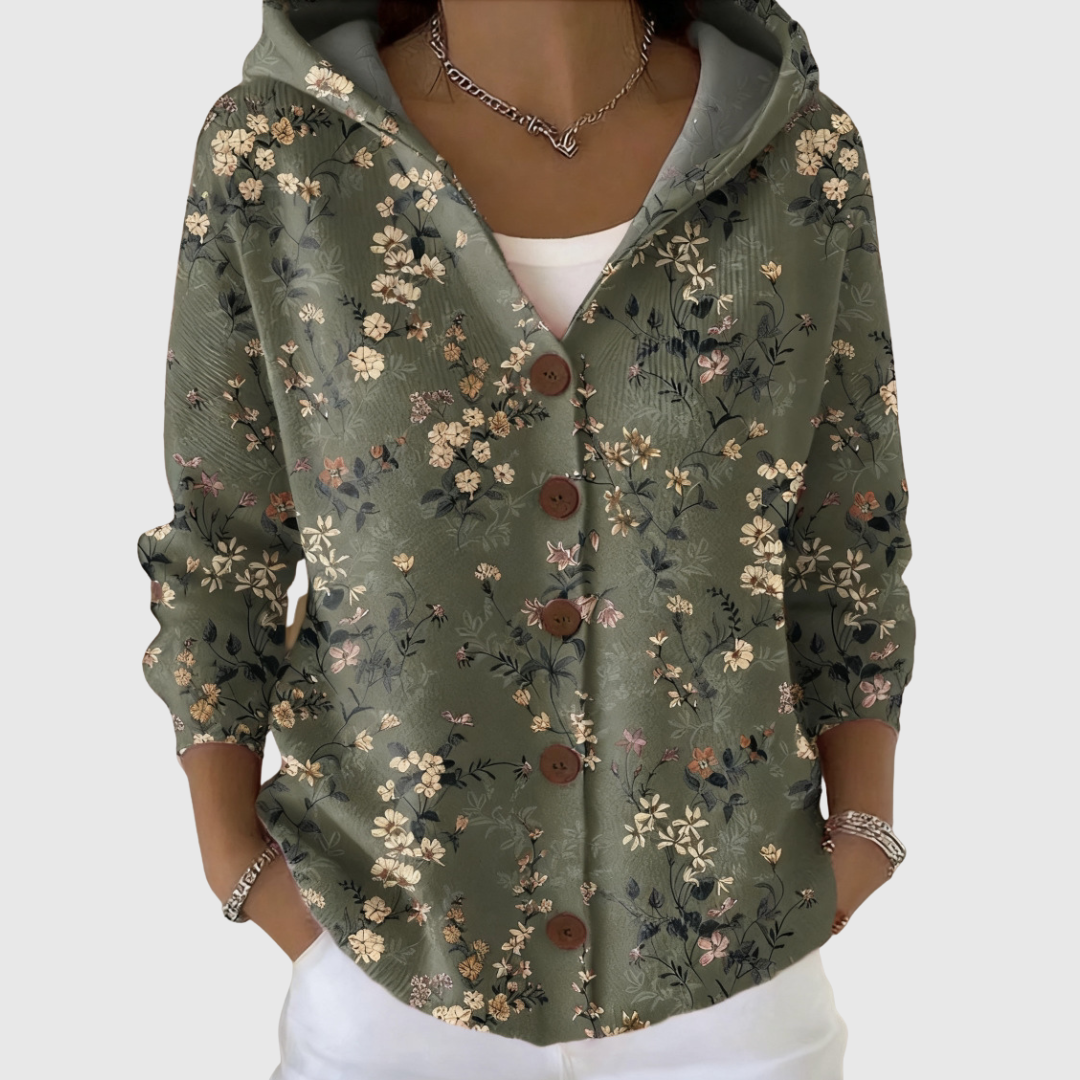 Magnolia – Knitted Hooded Jacket