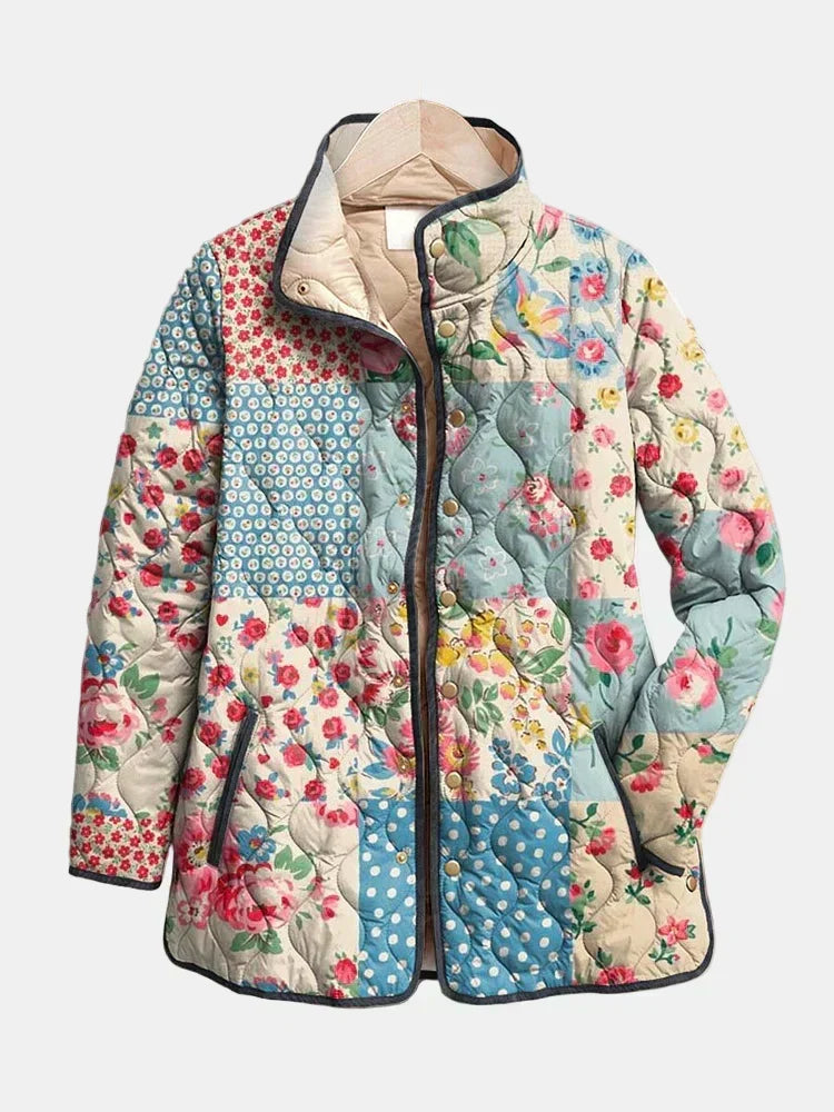 Haisley – Quilted Floral Patchwork Jacket