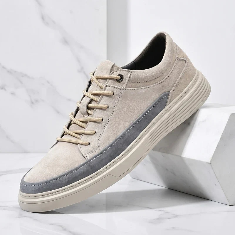 Matty - Suede Cushioned Casual Sneakers