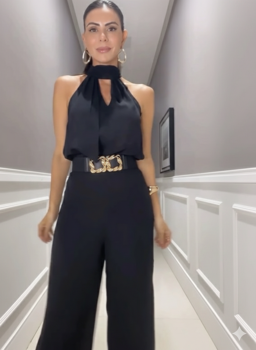 Aina - Wide Leg Elegant Jumpsuit
