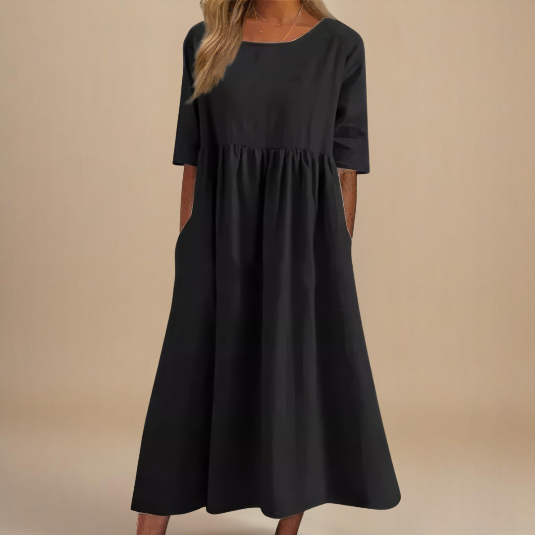 Rica – Flattering Cotton Dress for Everyday Wear