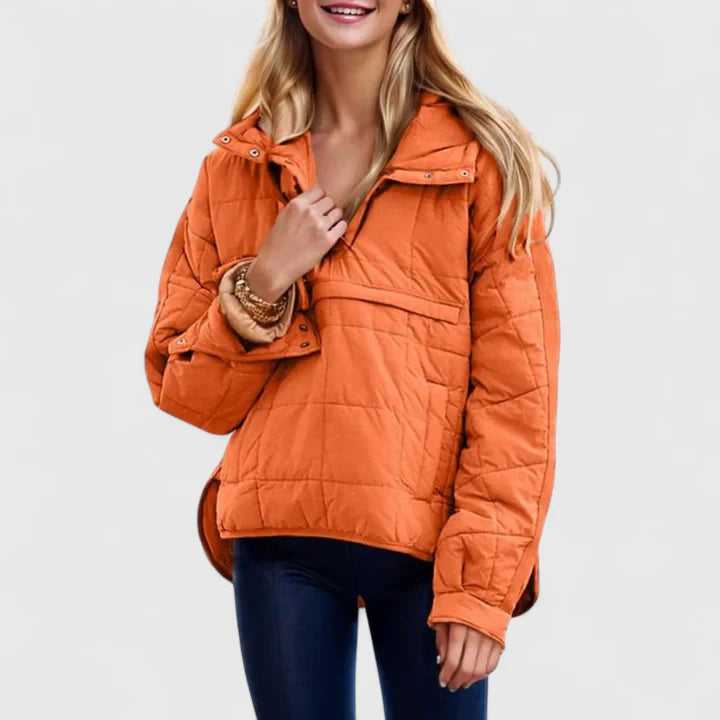 Faith – Waterproof Oversized Pullover Jacket with Hood