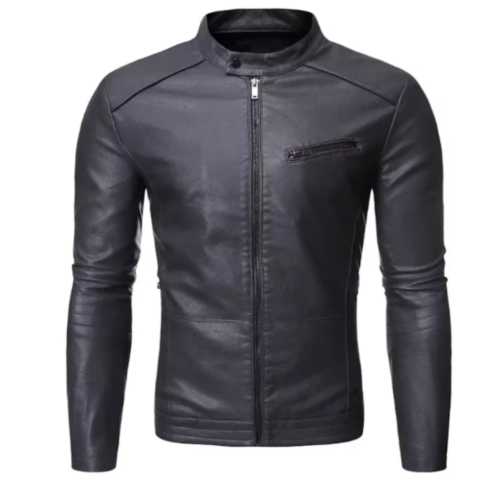 Adam - Elegant Leather Jacket