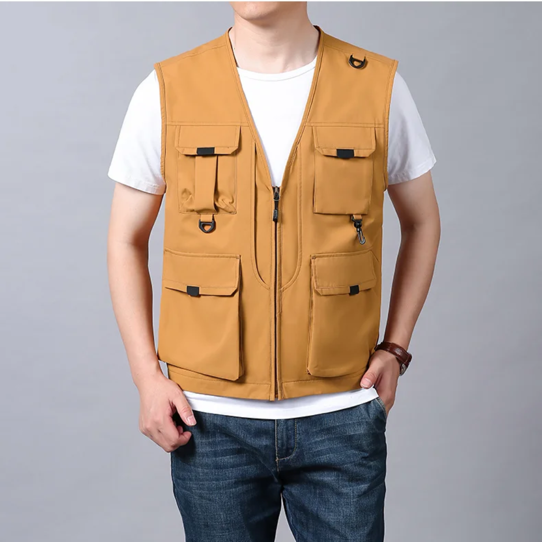 Alex – Multi-Pocket Breathable Outdoor Gilet