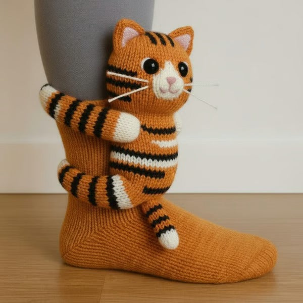 Allison – Ultra Soft Animal Plush Socks
