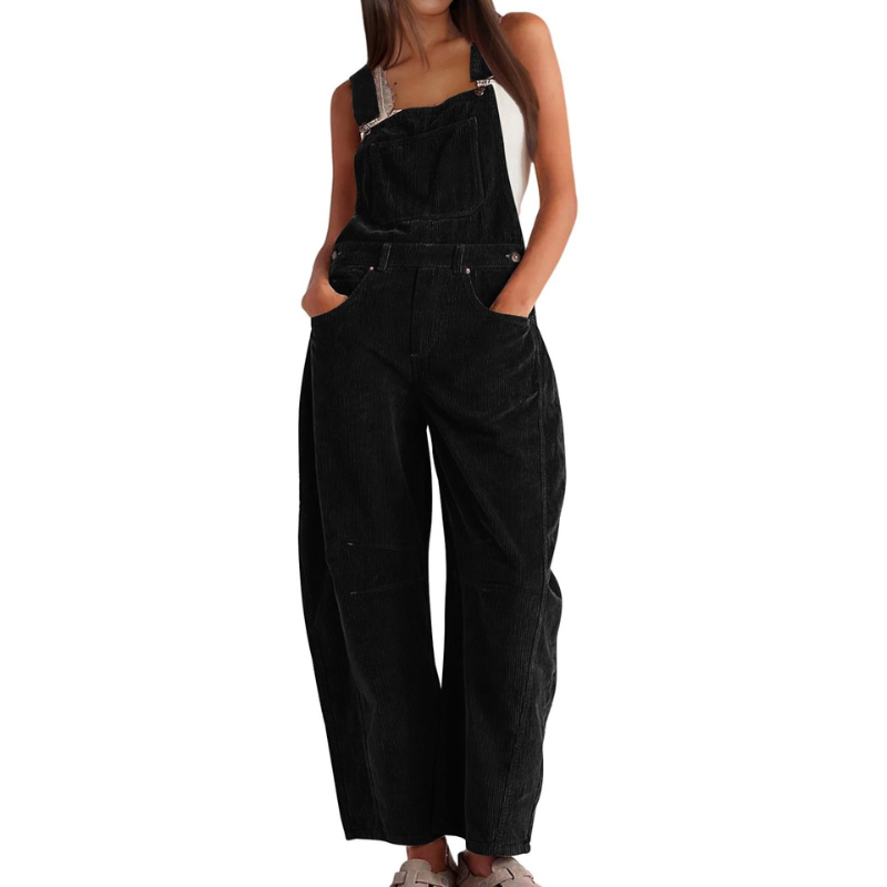 Airah – Wide Leg Overalls Jumpsuit