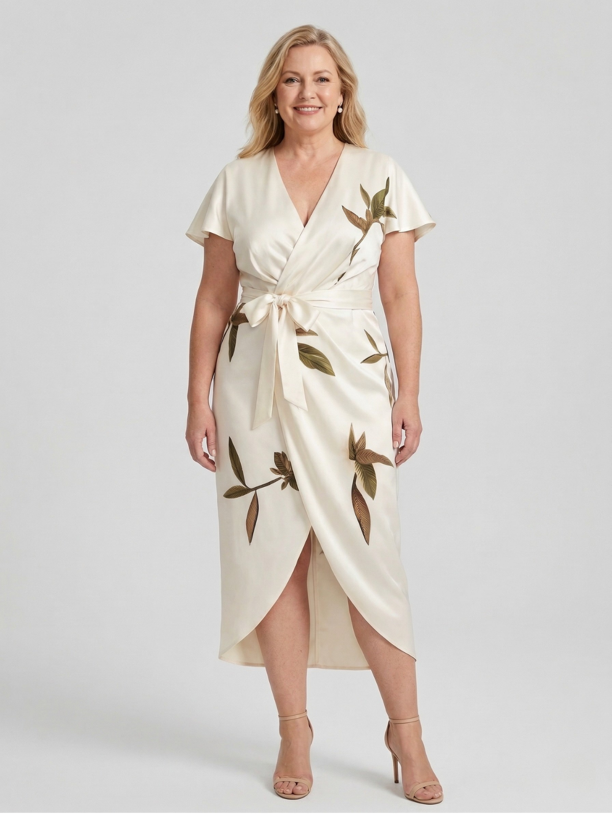 Elise - Elegant Wrap Dress