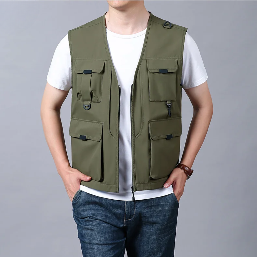 Alex – Multi-Pocket Breathable Outdoor Gilet